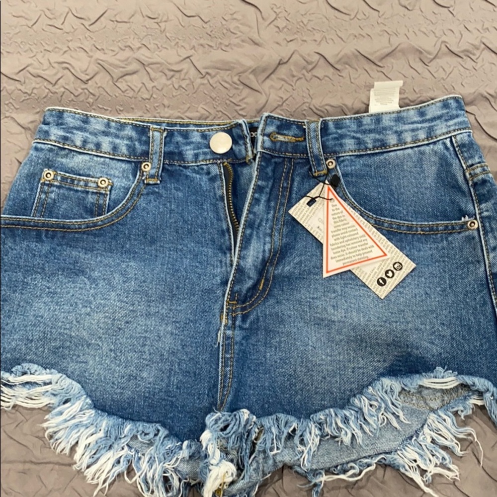 Denim  shorts
